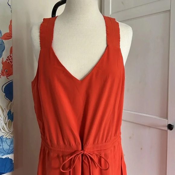 Athleta Red Sleeveless Dress - Picture 2 of 8